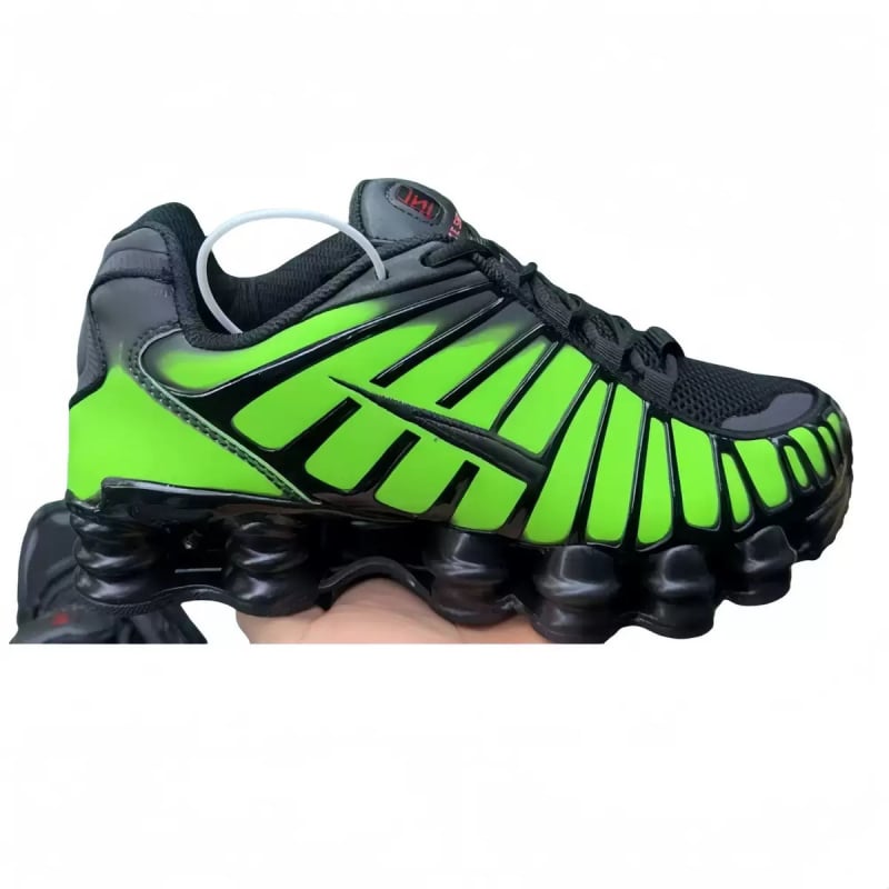 Pantofi de alergare cu coloană de aer pe întreaga lungime Shox TL13, unisex, anti-alunecare, rezistenți la uzură