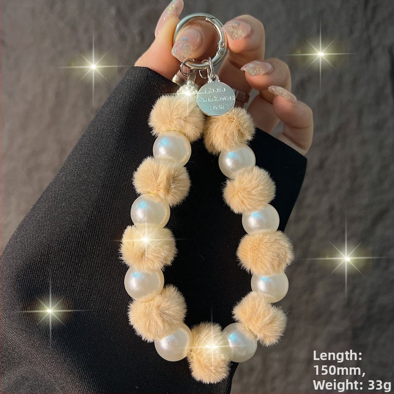 Pandantiv Kaixingda pentru telefon din pluș — Handmade, stil creativ, design geometric, multifuncțional