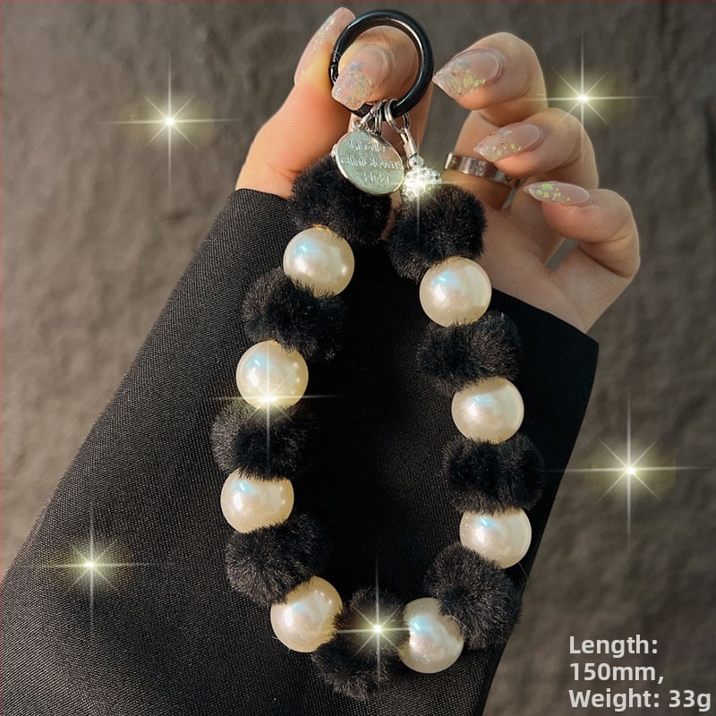 Pandantiv Kaixingda pentru telefon din pluș — Handmade, stil creativ, design geometric, multifuncțional