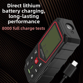 Lāzera attāluma mērītājs, infrasarkanais mērīšanas instruments, digitālais lineāls, attāluma mērīšanas instruments