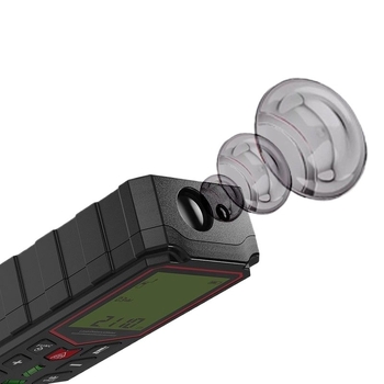 Lāzera attāluma mērītājs, infrasarkanais mērīšanas instruments, digitālais lineāls, attāluma mērīšanas instruments