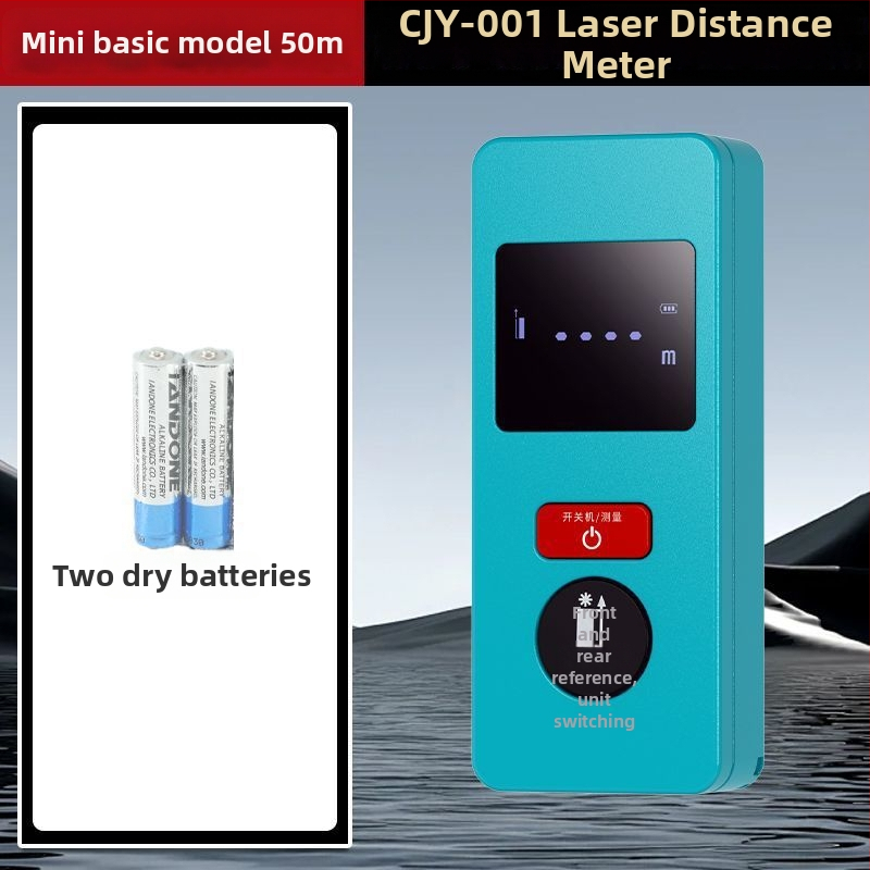 Lāzera attāluma mērītājs, infrasarkanais mērīšanas instruments, digitālais lineāls, attāluma mērīšanas instruments