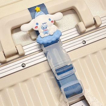 Bandă pentru bagaj cu cârlig exterior, material PU (Material: PU; Categorie: Accesorii pentru bagaje; Brand: Altul; Model: Altul)