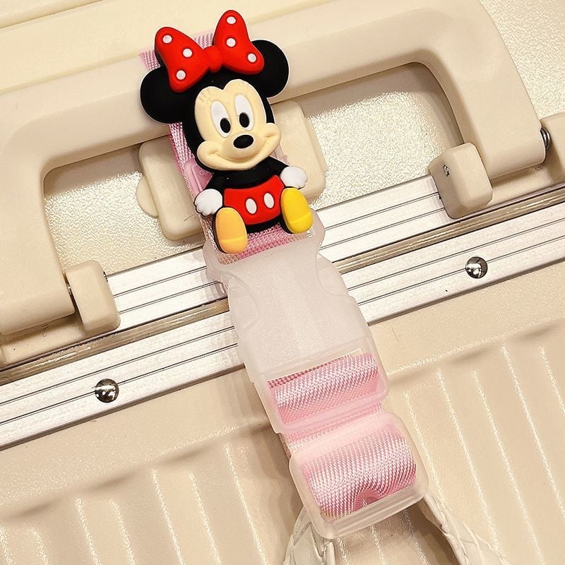 Bandă pentru bagaj cu cârlig exterior, material PU (Material: PU; Categorie: Accesorii pentru bagaje; Brand: Altul; Model: Altul)