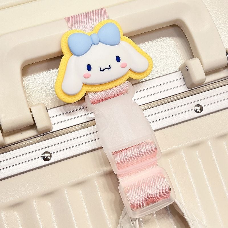 Bandă pentru bagaj cu cârlig exterior, material PU (Material: PU; Categorie: Accesorii pentru bagaje; Brand: Altul; Model: Altul)