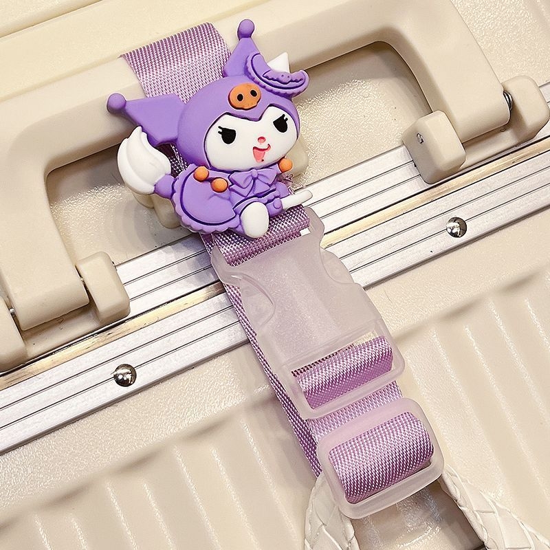 Bandă pentru bagaj cu cârlig exterior, material PU (Material: PU; Categorie: Accesorii pentru bagaje; Brand: Altul; Model: Altul)