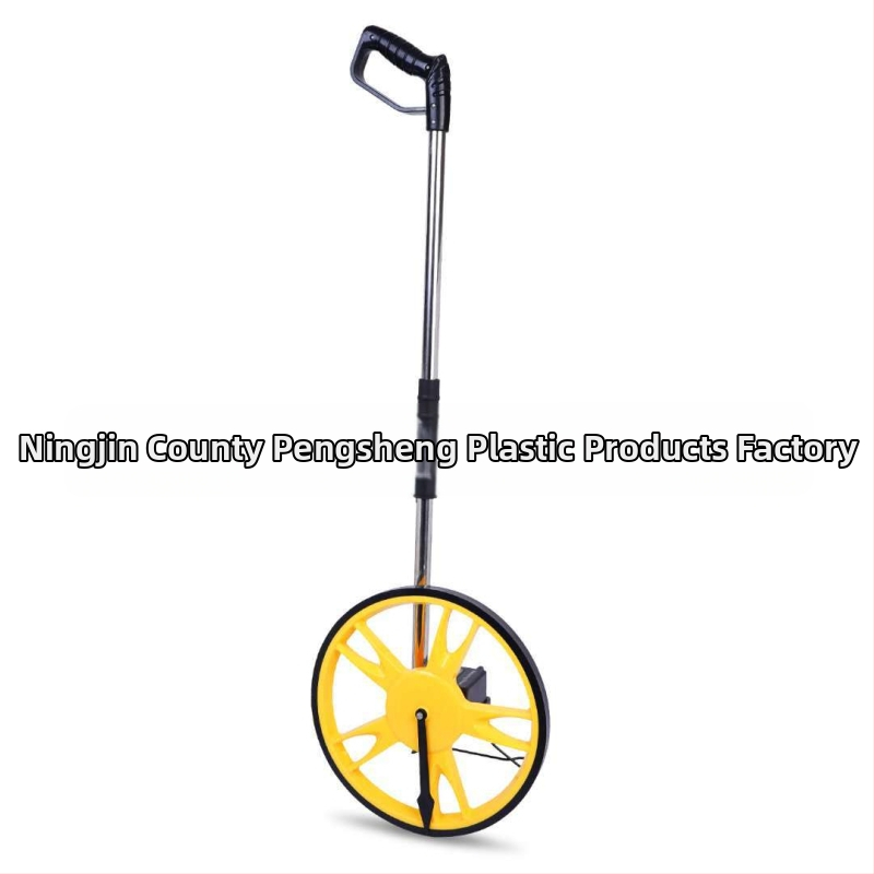 Mehānisks attāluma mērierāts ar riteņu un digitālo displeju, manuāla vadība, ārējiem mērījumiem