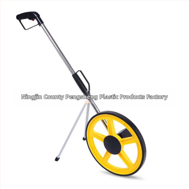 Mehānisks attāluma mērierāts ar riteņu un digitālo displeju, manuāla vadība, ārējiem mērījumiem