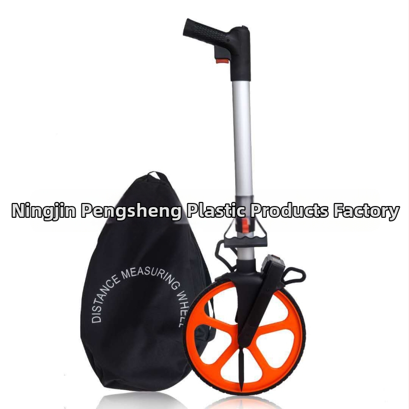 Mehānisks attāluma mērierāts ar riteņu un digitālo displeju, manuāla vadība, ārējiem mērījumiem