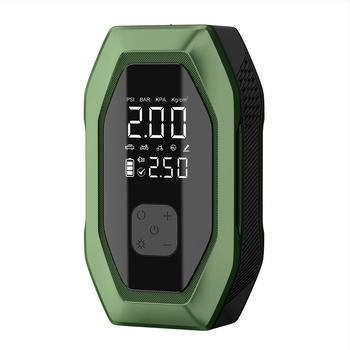 Автомобилно аварийно захранване с безжична помпа за надуване - 12V DC, 6A, под 80W, поток въздуха 35 л/мин, цифров дисплей