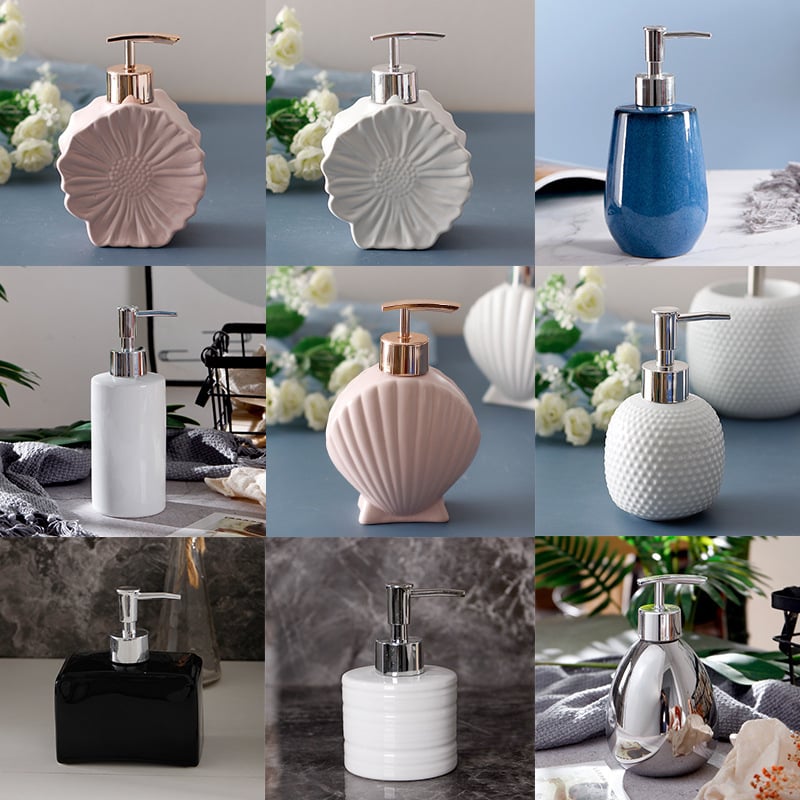 Άδεια φιάλη σαμπουάν με αντλία — μινιμαλιστικός σχεδιασμός; Υλικό: Άλλο; Στυλ: Σύγχρονη απλότητα; Λειτουργία: Λεπτομερής περιγραφή