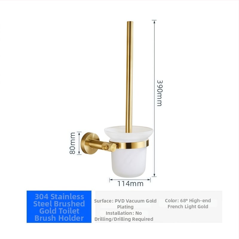 Suport de prosoape pe perete, 2 etaje, din oțel inoxidabil 304, montaj perforat, încărcare 10 kg