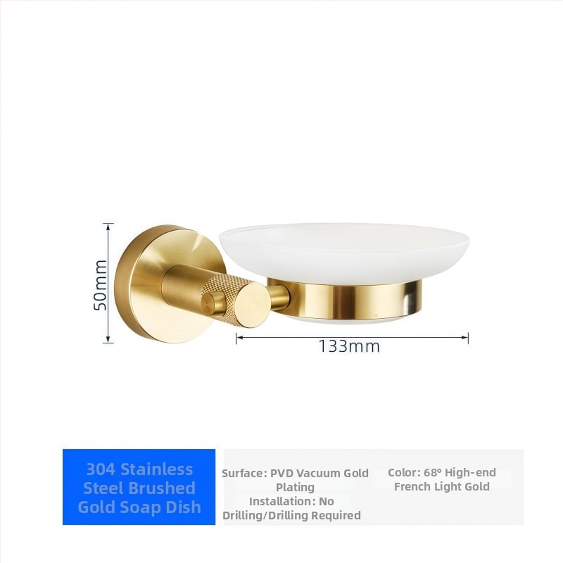 Suport de prosoape pe perete, 2 etaje, din oțel inoxidabil 304, montaj perforat, încărcare 10 kg