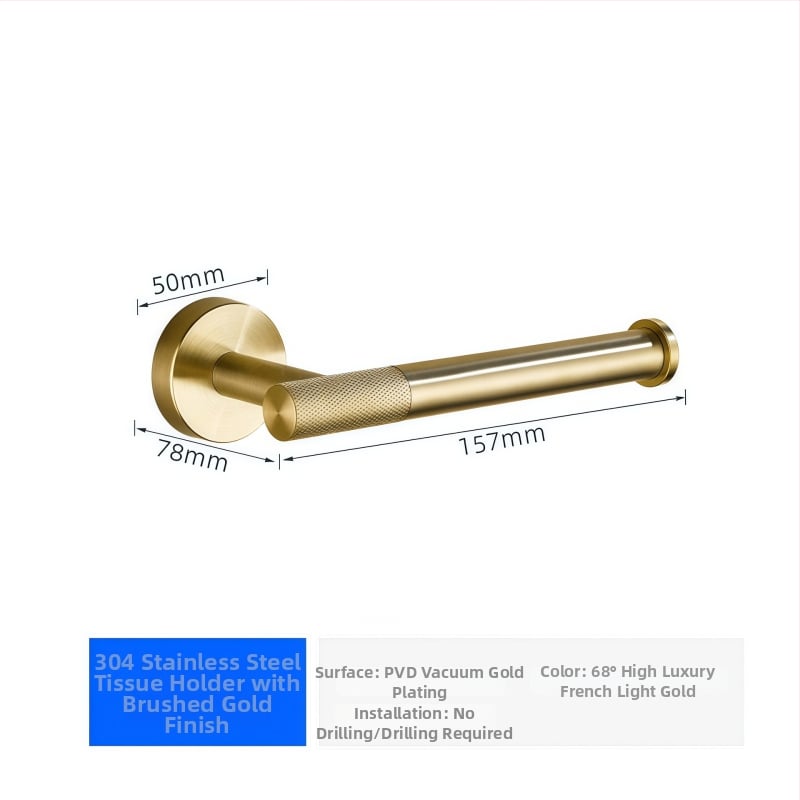 Suport de prosoape pe perete, 2 etaje, din oțel inoxidabil 304, montaj perforat, încărcare 10 kg