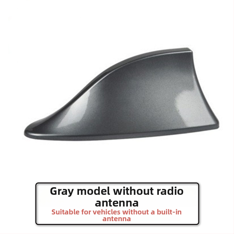 Haizivju fin antena automašīnai; Montāža: līmējama; Spriegums: 12V; Strāva: 12A; Kalpošanas laiks: 999999