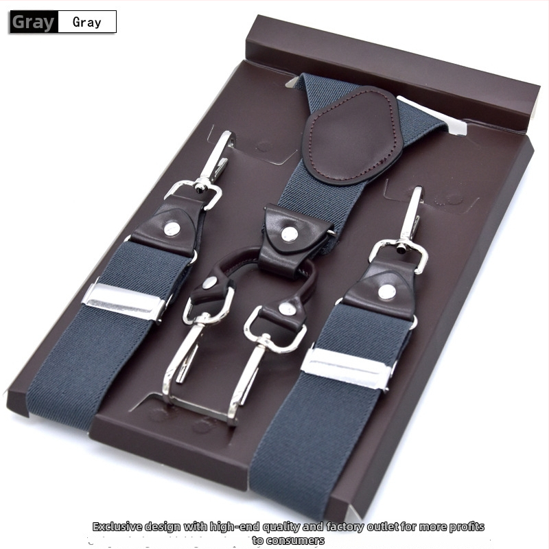 Cleme pentru bretele din nailon cu agrafe, 4 buc., reglabile, cruce pe spate