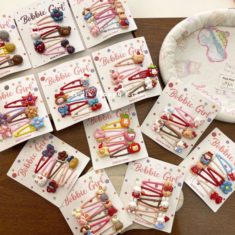 BB juukseklipp – käsitöö, plastik, Korea stiilis lastele (BB klipp; plastik; käsitöö; Korea stiil; lastele)