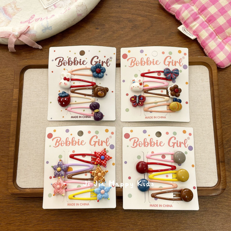 BB juukseklipp – käsitöö, plastik, Korea stiilis lastele (BB klipp; plastik; käsitöö; Korea stiil; lastele)