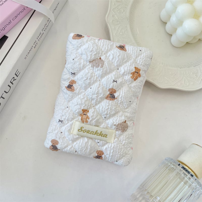 Калъф за паспорт и документи с аниме принт, полиестер, подплата полиестер, за жени, подходящ за съхранение на документи.