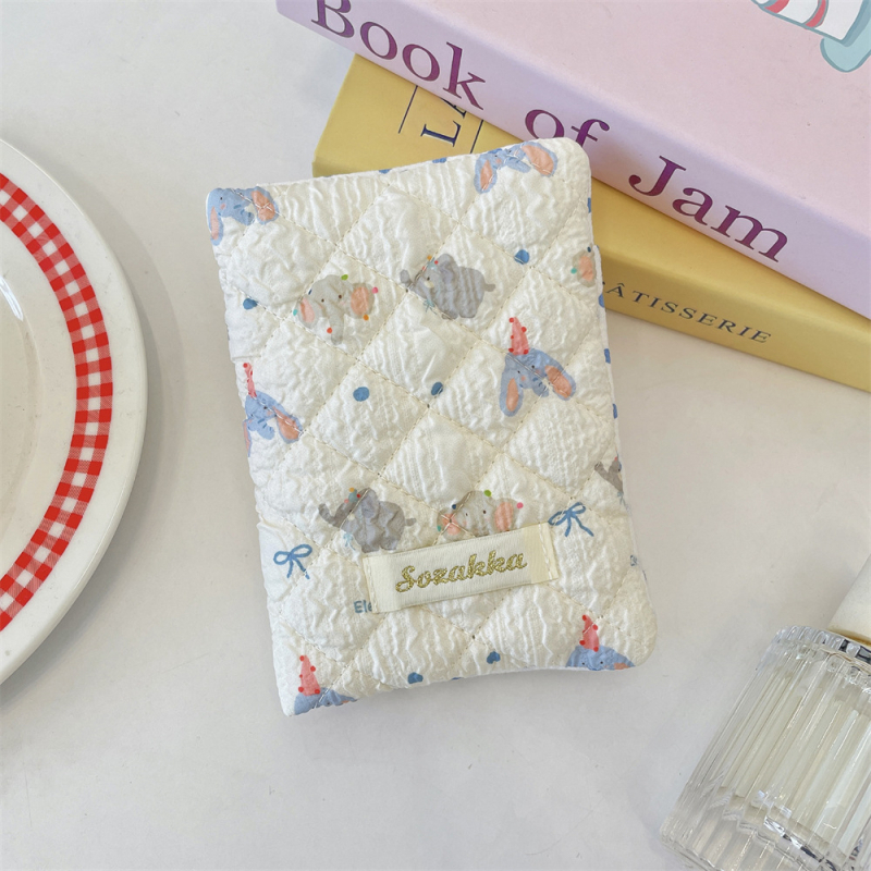 Калъф за паспорт и документи с аниме принт, полиестер, подплата полиестер, за жени, подходящ за съхранение на документи.