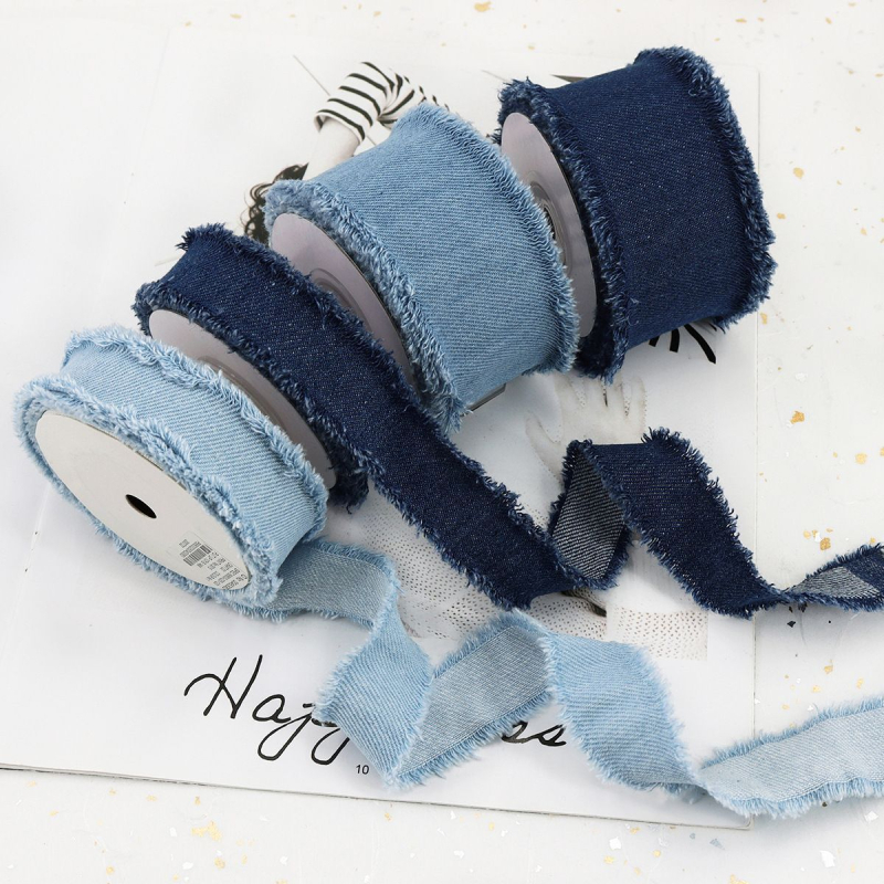 OOOT BAORJCT poliészter Chanel-stílusú dupla bojt szalag hajdíszek és ruhadíszítéshez