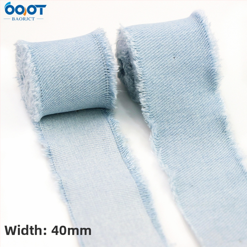 OOOT BAORJCT poliészter Chanel-stílusú dupla bojt szalag hajdíszek és ruhadíszítéshez