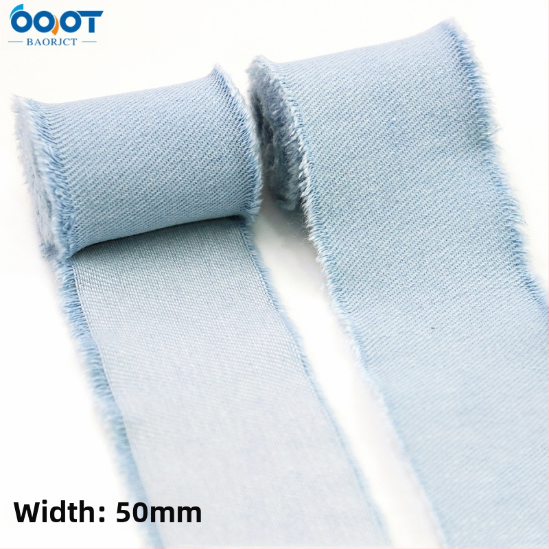 OOOT BAORJCT poliészter Chanel-stílusú dupla bojt szalag hajdíszek és ruhadíszítéshez