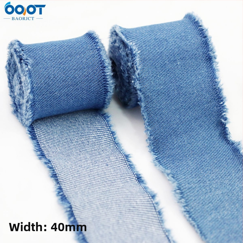 OOOT BAORJCT poliészter Chanel-stílusú dupla bojt szalag hajdíszek és ruhadíszítéshez