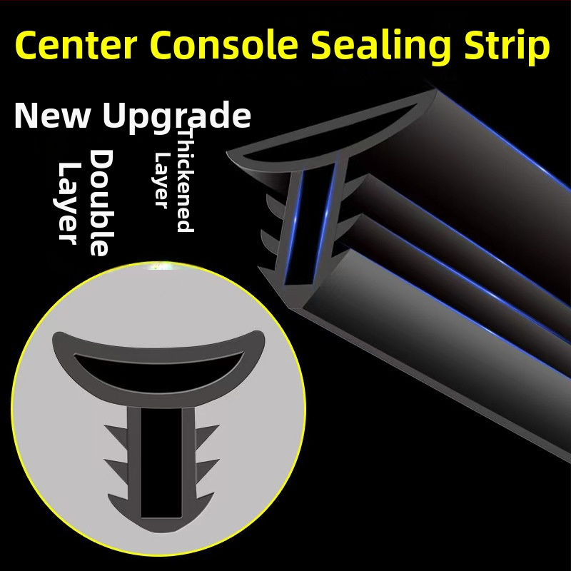 Автомобилен уплътнител за врата от гума, дизайн с пет и шест отвора, шумоизолационен и водоустойчив, за различни модели