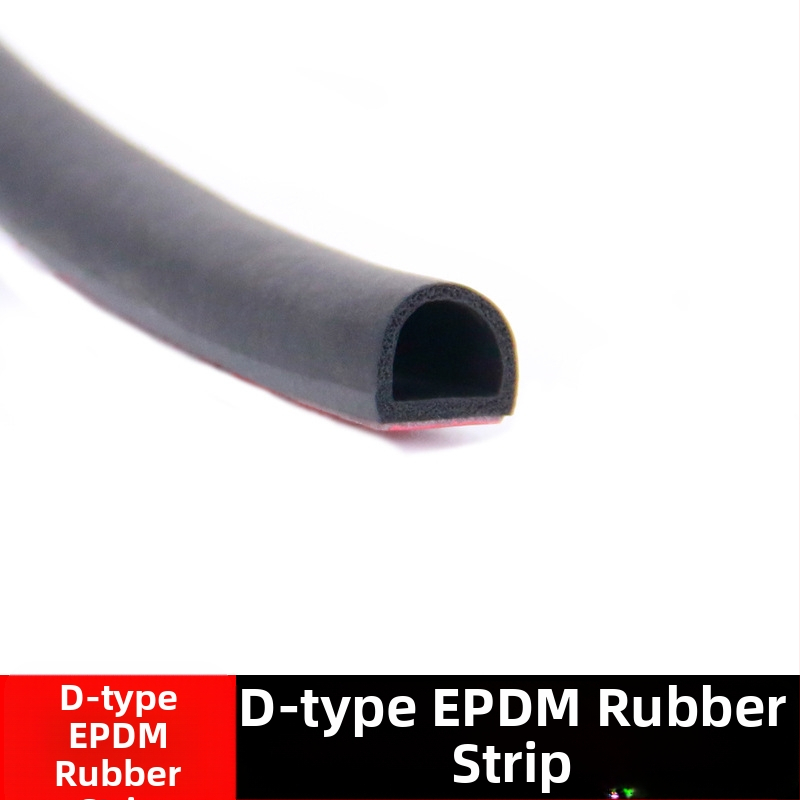 Автомобилен уплътнител за врата от гума, дизайн с пет и шест отвора, шумоизолационен и водоустойчив, за различни модели