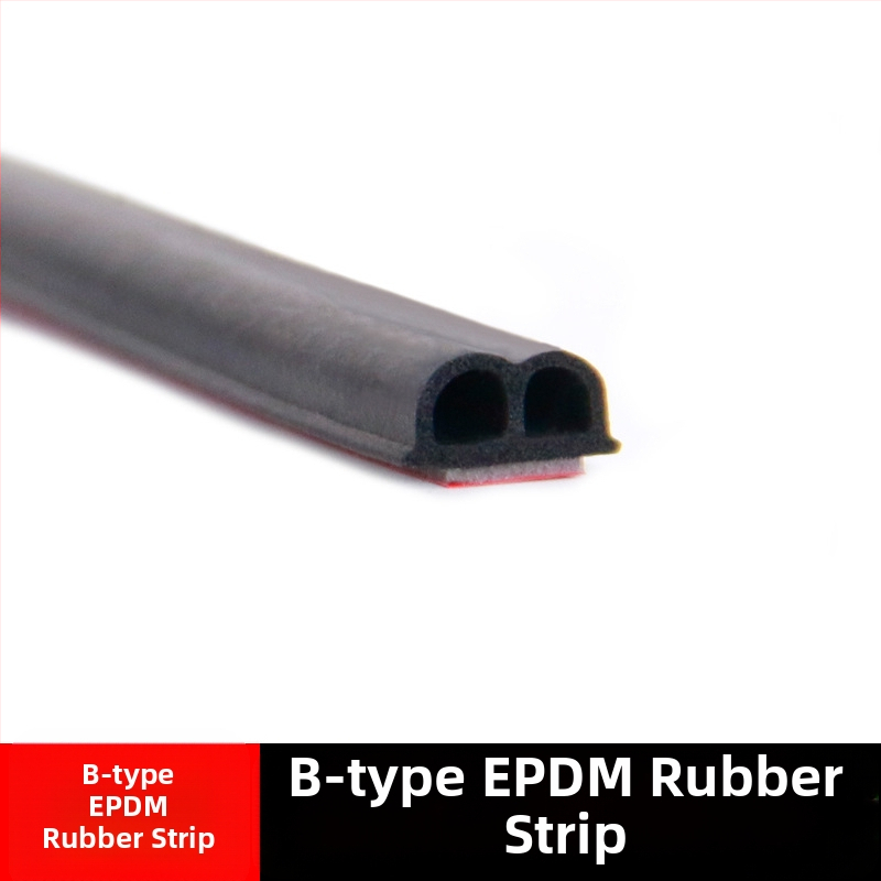 Автомобилен уплътнител за врата от гума, дизайн с пет и шест отвора, шумоизолационен и водоустойчив, за различни модели