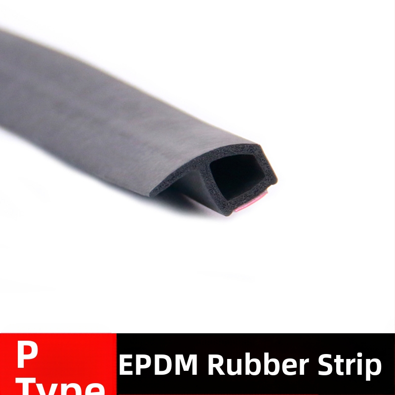 Автомобилен уплътнител за врата от гума, дизайн с пет и шест отвора, шумоизолационен и водоустойчив, за различни модели