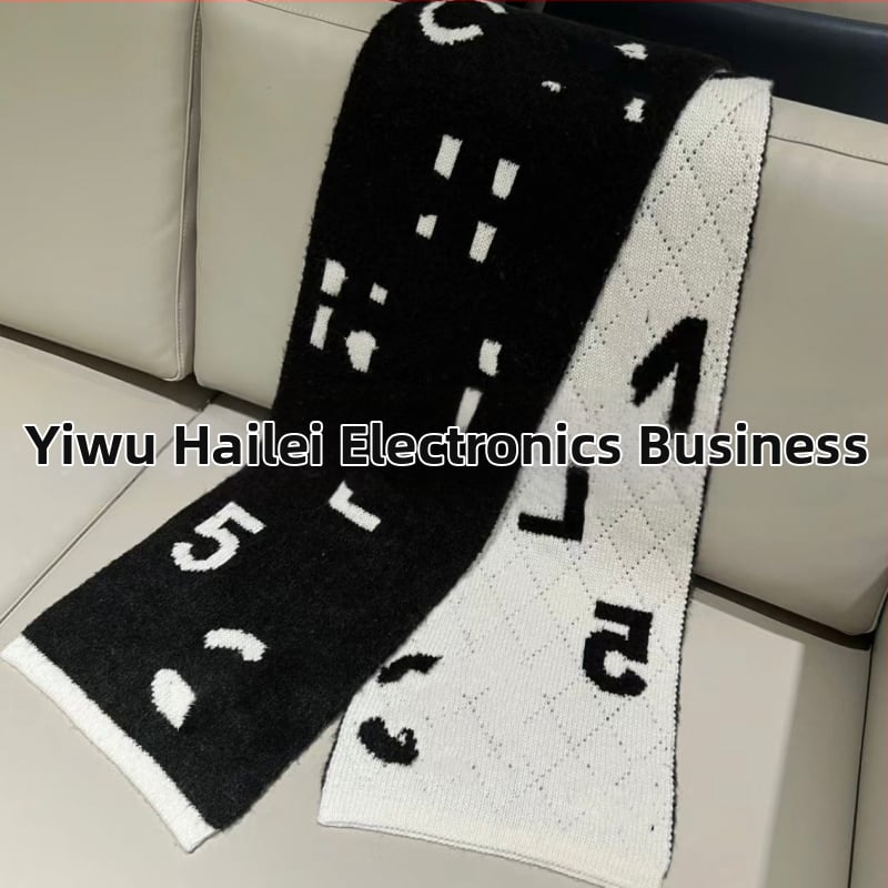 Kootud jacquard sall, kahekülgne, kunstlik kašmir ja puuvillane alus