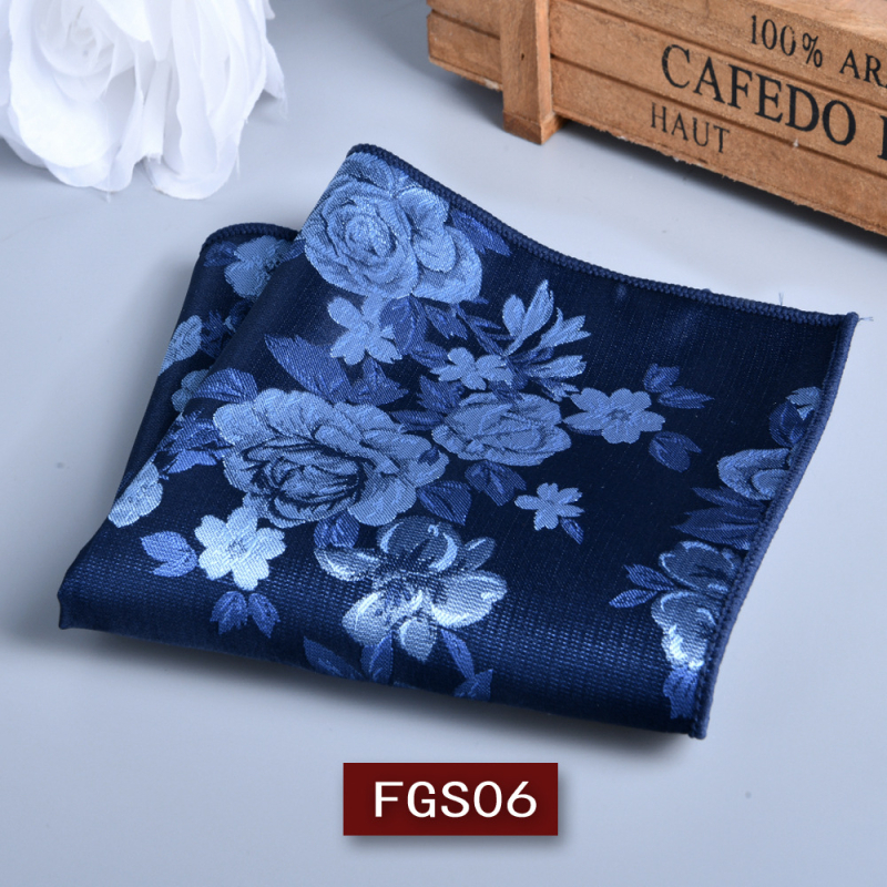 Vyrinė kišeninė servetėlė kostiumui, jacquard Paisley raštas, poliesterio pluoštas, administracinio stiliaus, lankstymo stilius, 2025 metų žiema