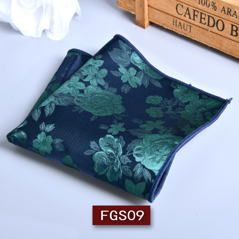 Vyrinė kišeninė servetėlė kostiumui, jacquard Paisley raštas, poliesterio pluoštas, administracinio stiliaus, lankstymo stilius, 2025 metų žiema