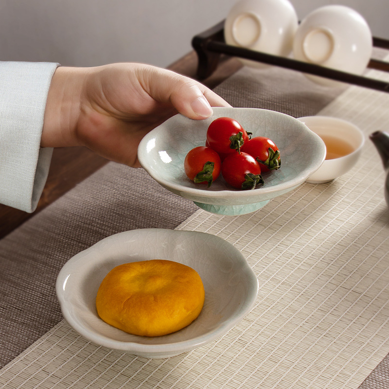 Vas de fructe din porțelan de la Craftsman's Constant Ceramics, stil chinezesc nou, tendință națională, primăvara 2013