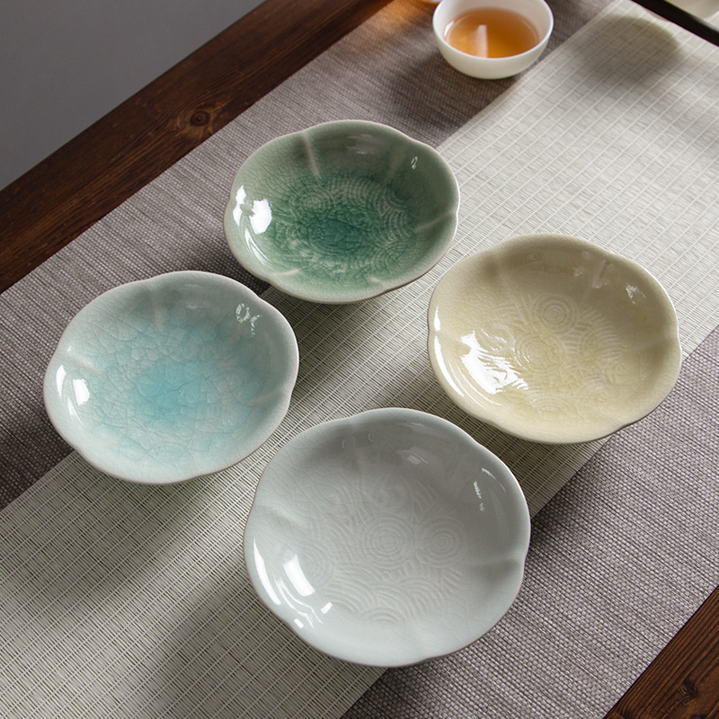 Vas de fructe din porțelan de la Craftsman's Constant Ceramics, stil chinezesc nou, tendință națională, primăvara 2013