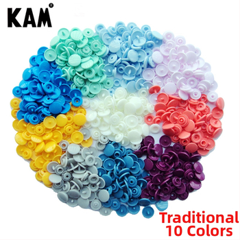 Hualian KAM марка T5 щракващо копче, от смолна пластмаса, подходящо за палта, дънки и чанти