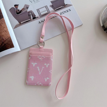 Set de carduri din PU, curea pentru gât, stil modern minimalist, 001, export internațional