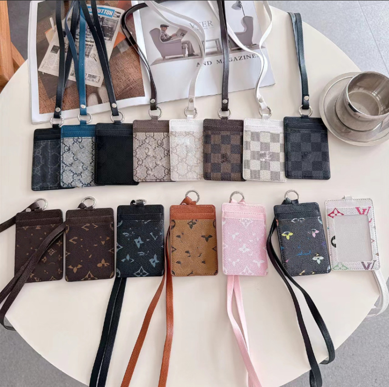 Set de carduri din PU, curea pentru gât, stil modern minimalist, 001, export internațional