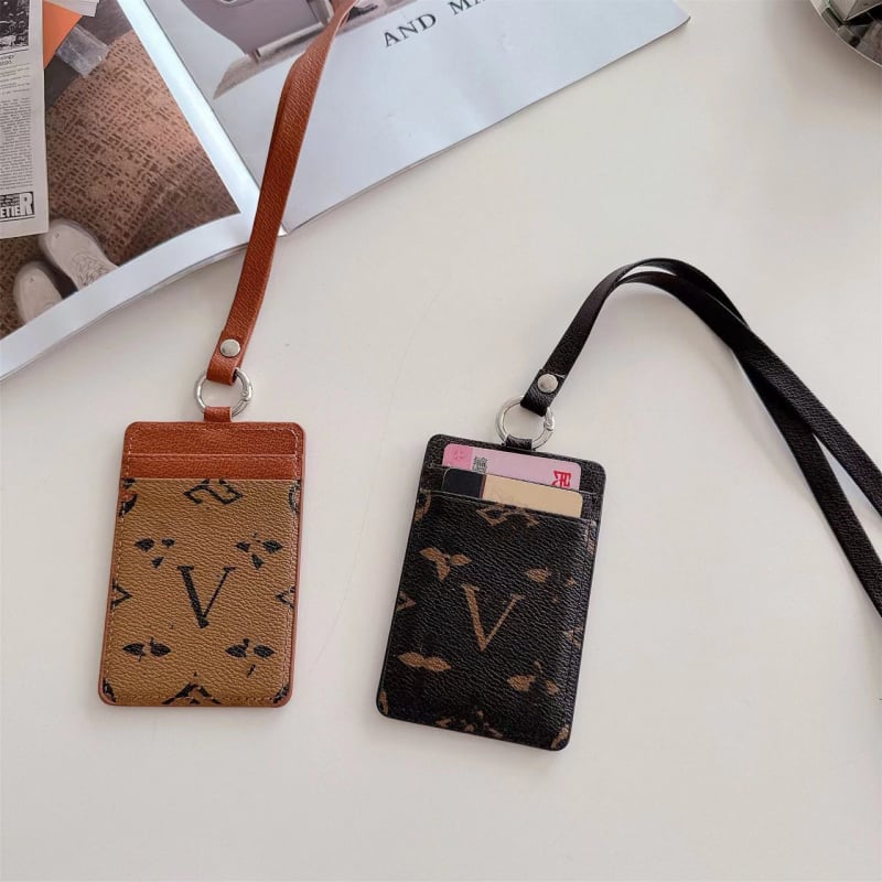 Set de carduri din PU, curea pentru gât, stil modern minimalist, 001, export internațional