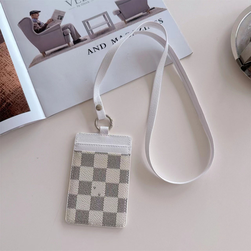 Set de carduri din PU, curea pentru gât, stil modern minimalist, 001, export internațional