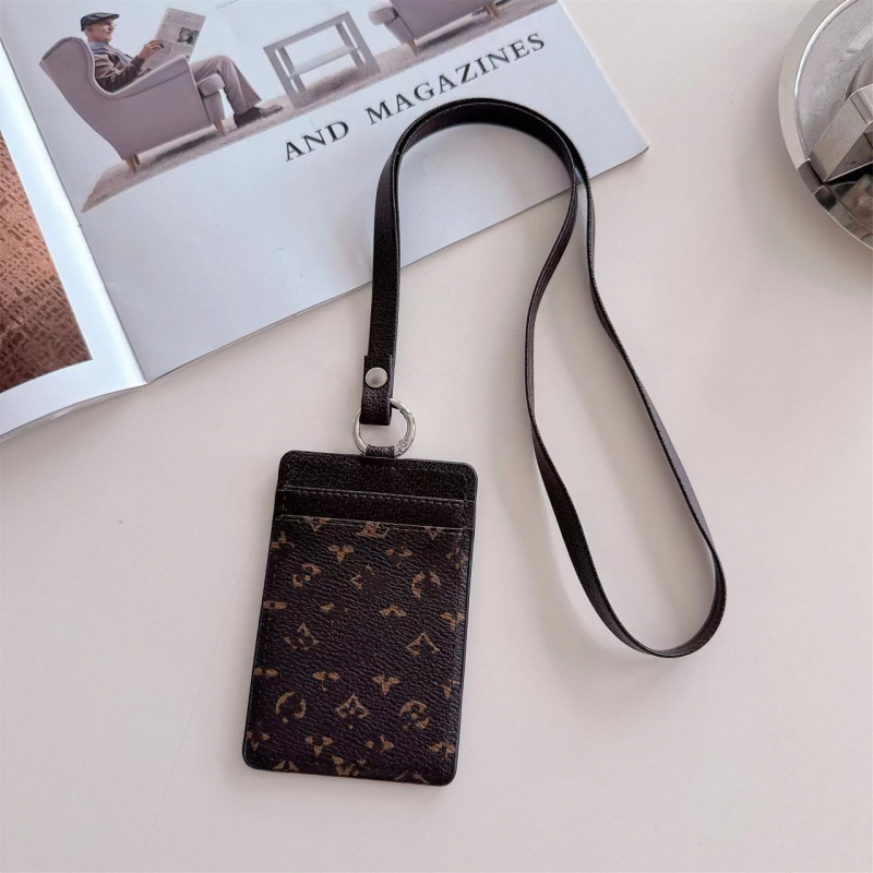 Set de carduri din PU, curea pentru gât, stil modern minimalist, 001, export internațional