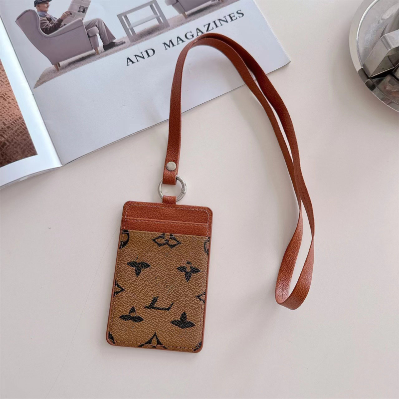 Set de carduri din PU, curea pentru gât, stil modern minimalist, 001, export internațional