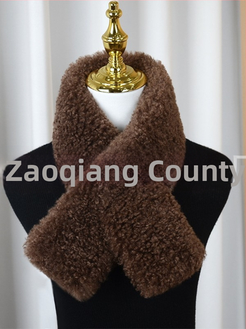 Geantă Dumpling din lână artificială de miel, închidere cu fermoar, căptușeală din piele sintetică, stil urban simplu, Iarnă 2025