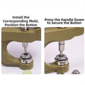 Комплект инструменти за монтиране на метална катарама с ръчни прес-клещи за облекло; Материал: метал; Структура: прес-клещи за метална катарама; Приложение: палта, дънки, шапки, чанти; Марка: Xinghe