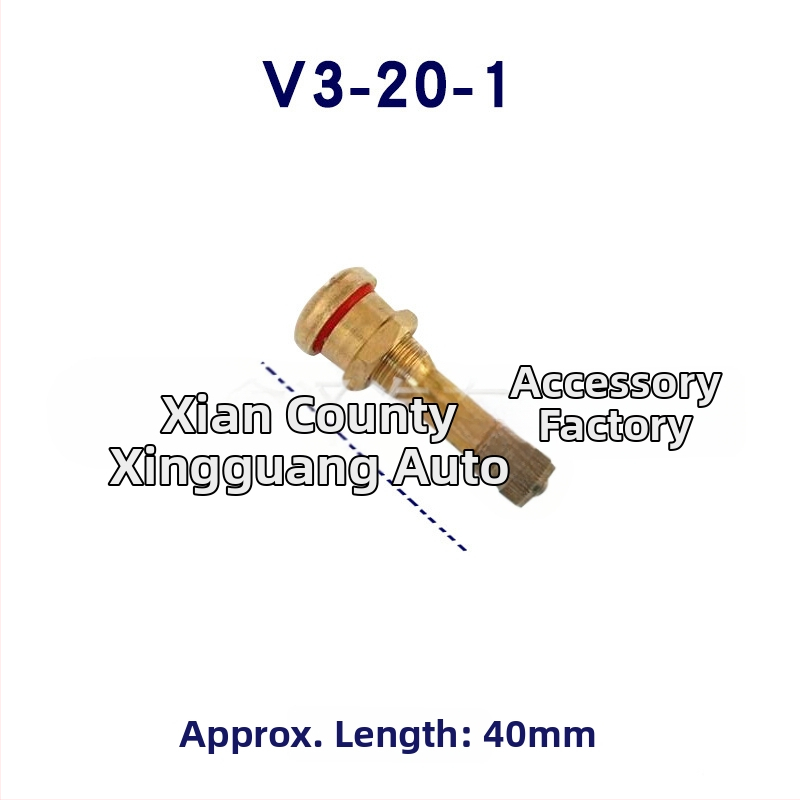 Xinze bezkameras vents, misiņš, skrūvējams savienojums, parasts kodols