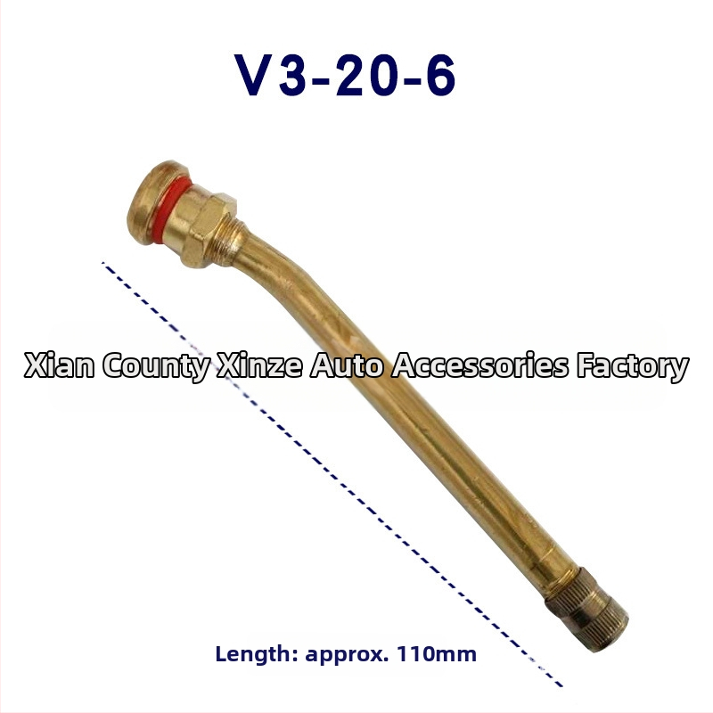 Xinze bezkameras vents, misiņš, skrūvējams savienojums, parasts kodols