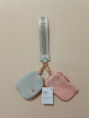 Zárható kulcstartó kézitáska – uniszex, nylon, betűs mintázat, városi egyszerű stílus, bélés nylon, légáteresztő, vízálló, 2024 tavasz