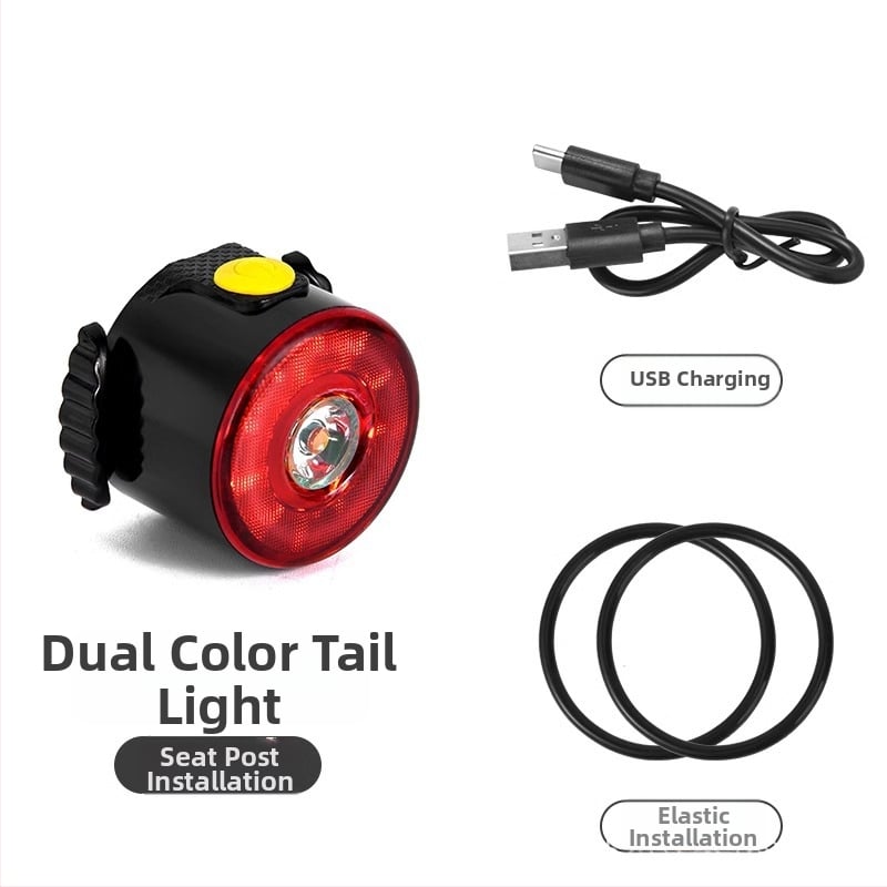 Lumaiwei SR1 velosipēda aizmugurējā luktura ar Type-C uzlādi un gudru bremžu sensoru kalnu velosipēdam